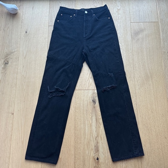 DENIM FORUM THE JONI HIGH RISE LOOSE JEAN - 24 - Picture 4 of 15